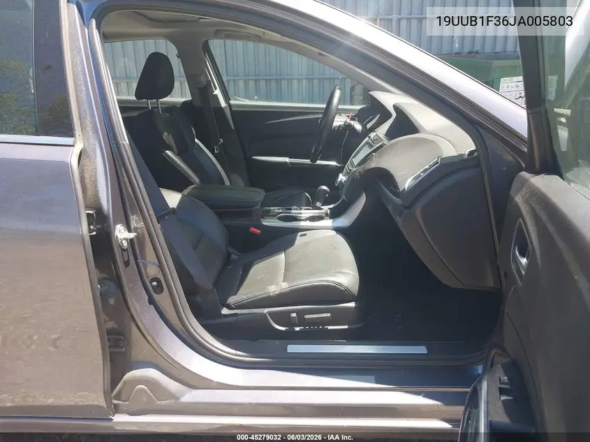 2018 Acura Tlx VIN: 19UUB1F36JA005803 Lot: 45279032
