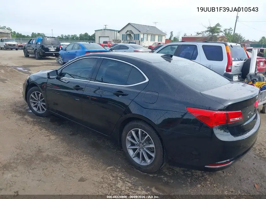 2018 Acura Tlx VIN: 19UUB1F39JA010543 Lot: 45324908