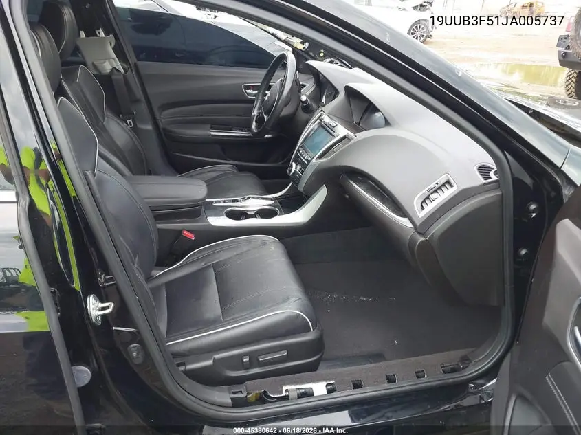 2018 Acura Tlx Tech Pkg VIN: 19UUB3F51JA005737 Lot: 45380642