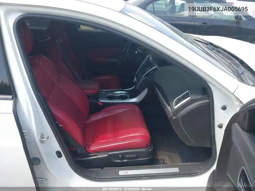 2018 Acura Tlx Tech A-Spec Pkgs VIN: 19UUB3F6XJA005695 Lot: 45539876