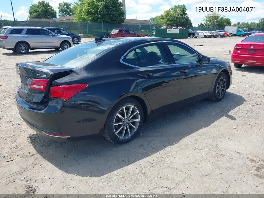 2018 Acura Tlx VIN: 19UUB1F38JA004071 Lot: 45576437