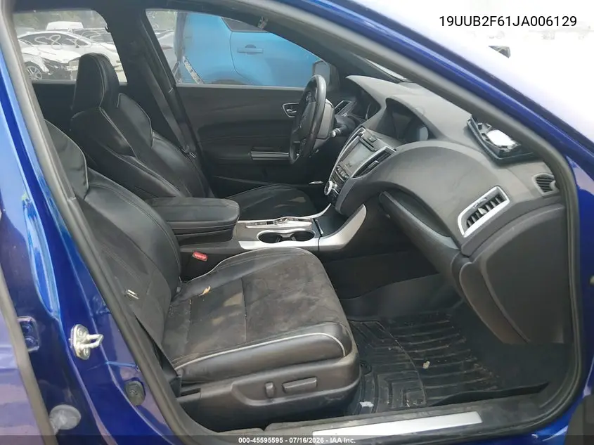 2018 Acura Tlx Tech A-Spec Pkgs VIN: 19UUB2F61JA006129 Lot: 45595595