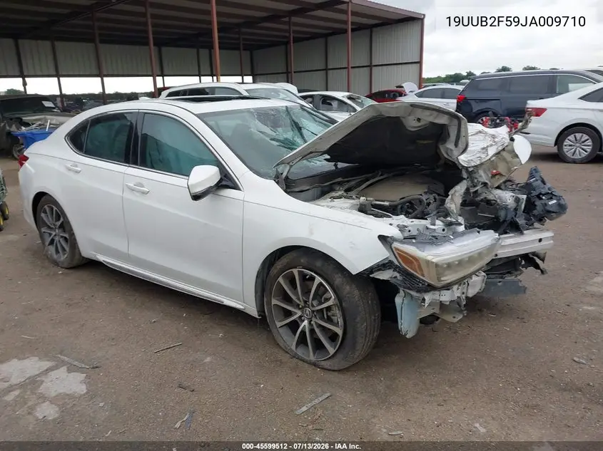 2018 Acura Tlx Tech Pkg VIN: 19UUB2F59JA009710 Lot: 45599512