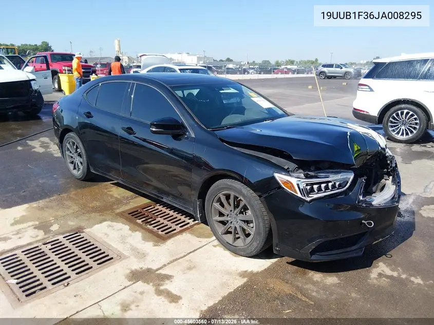 2018 Acura Tlx VIN: 19UUB1F36JA008295 Lot: 45603560