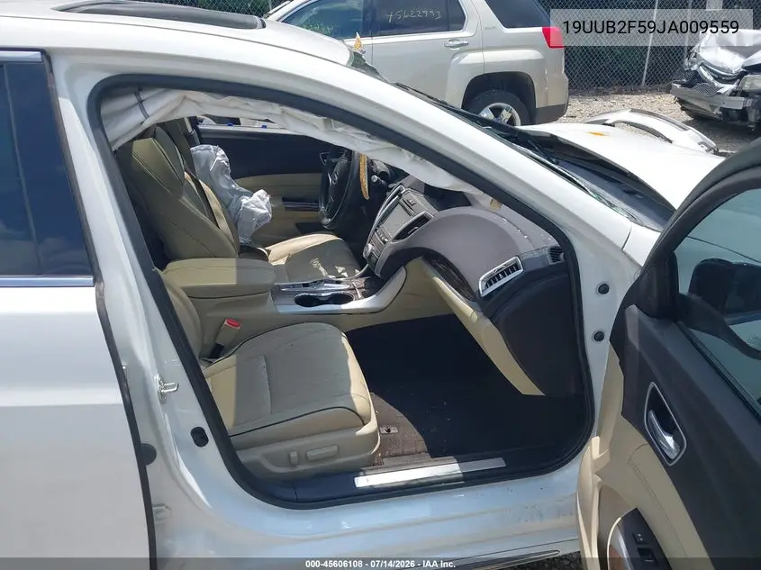 2018 Acura Tlx Tech Pkg VIN: 19UUB2F59JA009559 Lot: 45606108