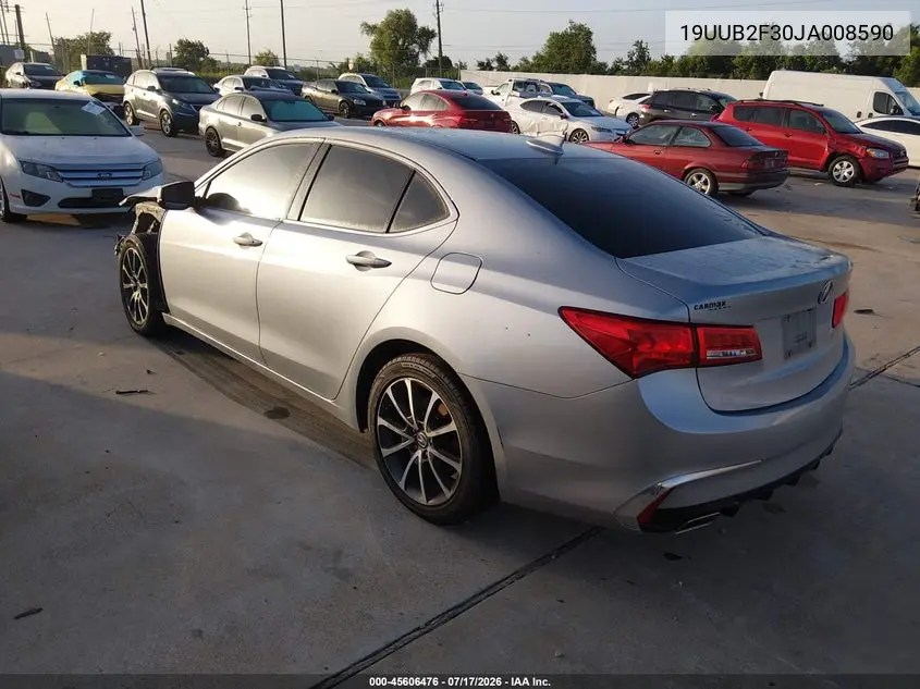 2018 Acura Tlx VIN: 19UUB2F30JA008590 Lot: 45606476