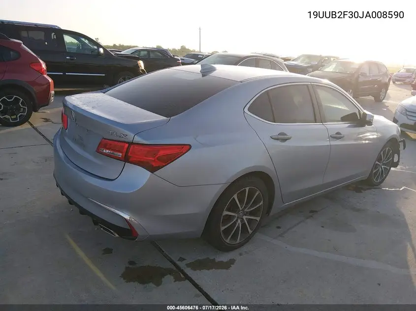 2018 Acura Tlx VIN: 19UUB2F30JA008590 Lot: 45606476
