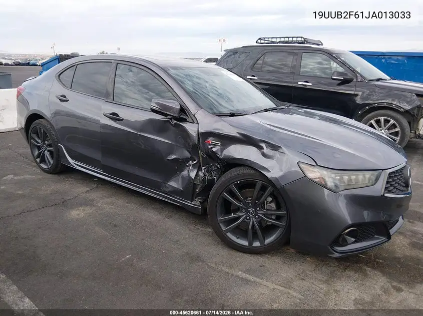 2018 Acura Tlx Tech A-Spec Pkgs VIN: 19UUB2F61JA013033 Lot: 45620661