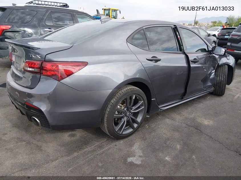2018 Acura Tlx Tech A-Spec Pkgs VIN: 19UUB2F61JA013033 Lot: 45620661