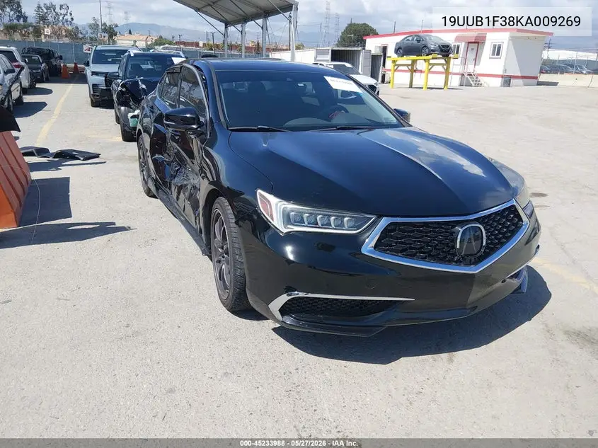 2019 Acura Tlx Standard VIN: 19UUB1F38KA009269 Lot: 45233988