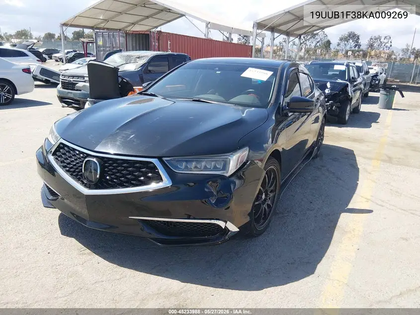 2019 Acura Tlx Standard VIN: 19UUB1F38KA009269 Lot: 45233988