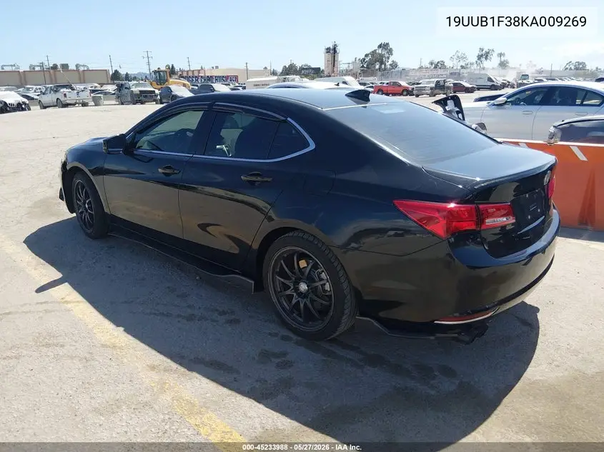 2019 Acura Tlx Standard VIN: 19UUB1F38KA009269 Lot: 45233988