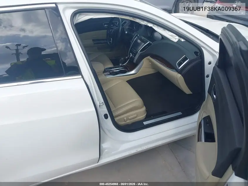 2019 Acura Tlx Standard VIN: 19UUB1F38KA009367 Lot: 45254968