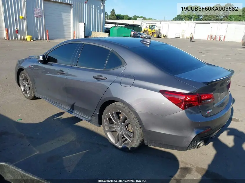 2019 Acura Tlx Tech A-Spec Pkgs VIN: 19UUB3F60KA003682 Lot: 45379874