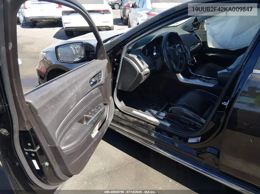 2019 Acura Tlx Tech Pkg VIN: 19UUB2F42KA009847 Lot: 45585790