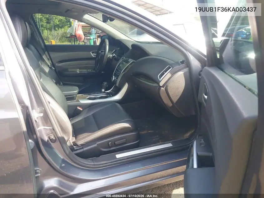 2019 Acura Tlx Standard VIN: 19UUB1F36KA003437 Lot: 45592434