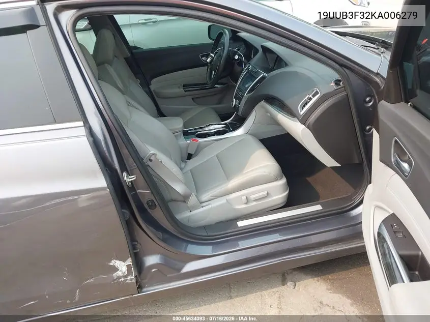 2019 Acura Tlx Standard VIN: 19UUB3F32KA006279 Lot: 45634093