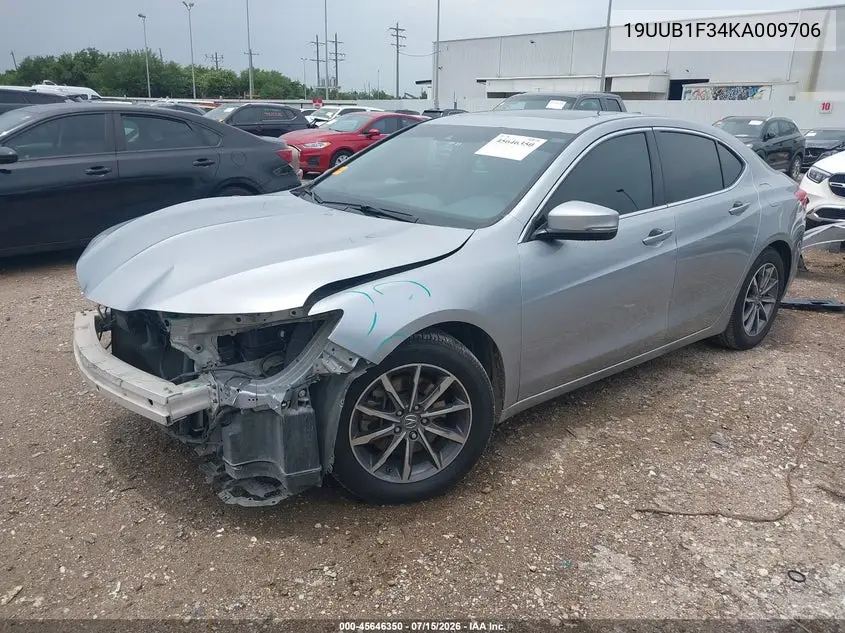 2019 Acura Tlx Standard VIN: 19UUB1F34KA009706 Lot: 45646350