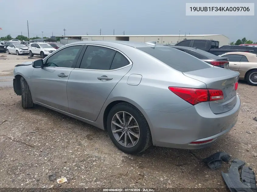 2019 Acura Tlx Standard VIN: 19UUB1F34KA009706 Lot: 45646350