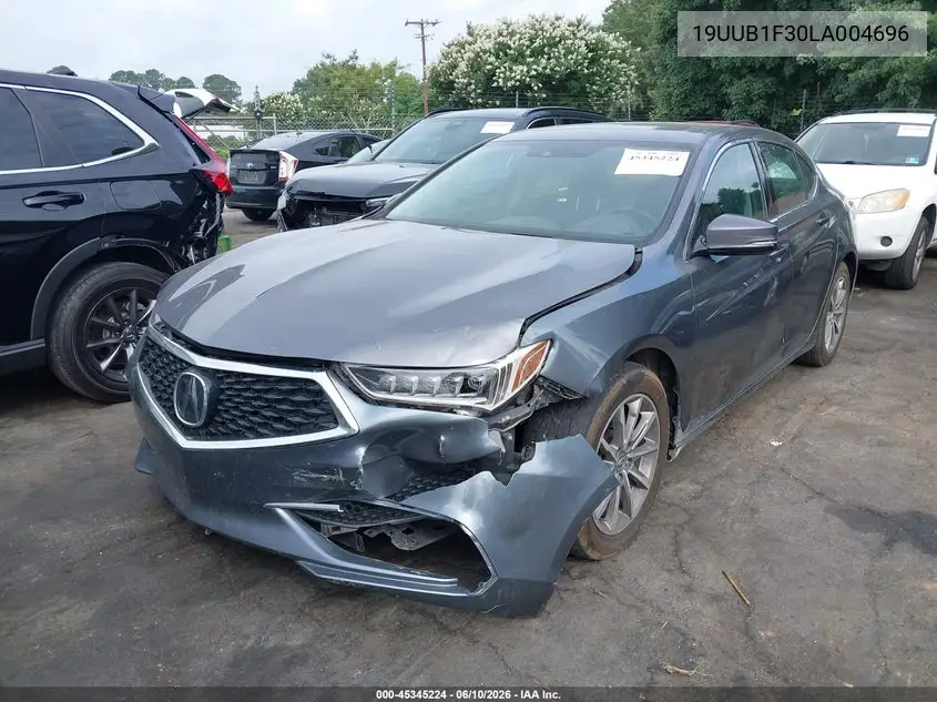 2020 Acura Tlx Standard VIN: 19UUB1F30LA004696 Lot: 45345224