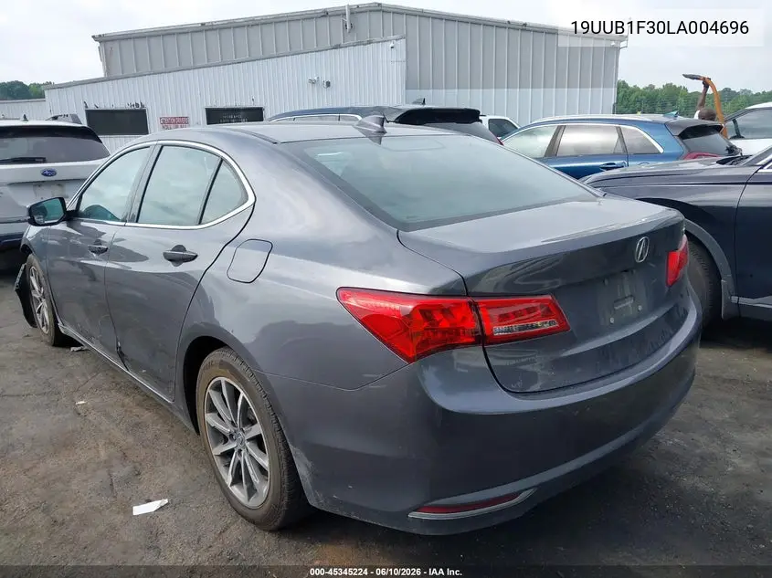 2020 Acura Tlx Standard VIN: 19UUB1F30LA004696 Lot: 45345224