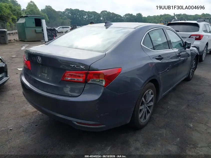 2020 Acura Tlx Standard VIN: 19UUB1F30LA004696 Lot: 45345224