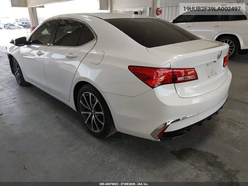 2020 Acura Tlx Standard VIN: 19UUB2F39LA002497 Lot: 45570823