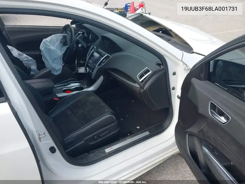2020 Acura Tlx A-Spec/A-Spec W/Red Leather VIN: 19UUB3F68LA001731 Lot: 45572522
