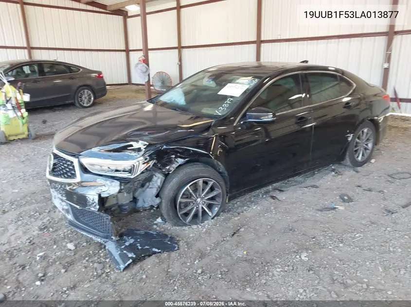 2020 Acura Tlx Tech Package VIN: 19UUB1F53LA013877 Lot: 45576239
