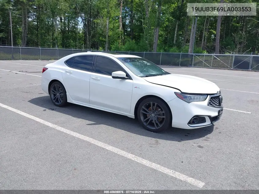 2020 Acura Tlx A-Spec/A-Spec W/Red Leather VIN: 19UUB3F69LA003553 Lot: 45606976