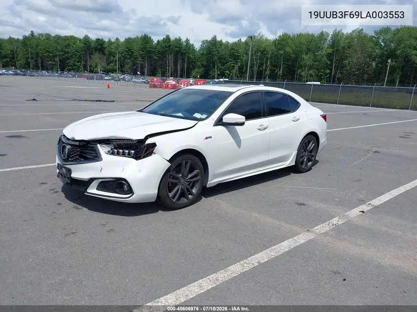 2020 Acura Tlx A-Spec/A-Spec W/Red Leather VIN: 19UUB3F69LA003553 Lot: 45606976