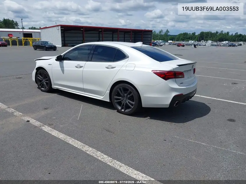 2020 Acura Tlx A-Spec/A-Spec W/Red Leather VIN: 19UUB3F69LA003553 Lot: 45606976