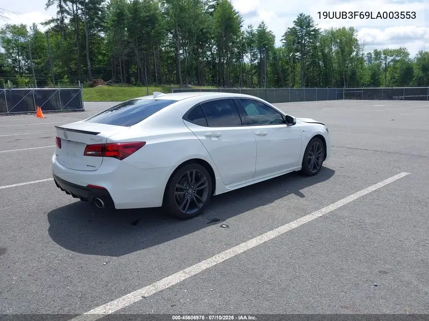 2020 Acura Tlx A-Spec/A-Spec W/Red Leather VIN: 19UUB3F69LA003553 Lot: 45606976