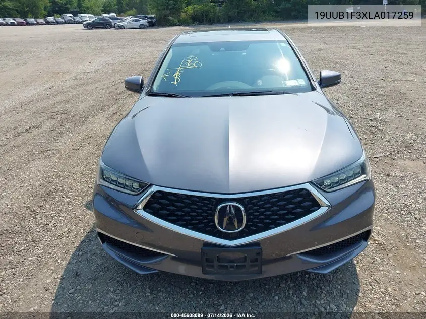 2020 Acura Tlx Standard VIN: 19UUB1F3XLA017259 Lot: 45608089