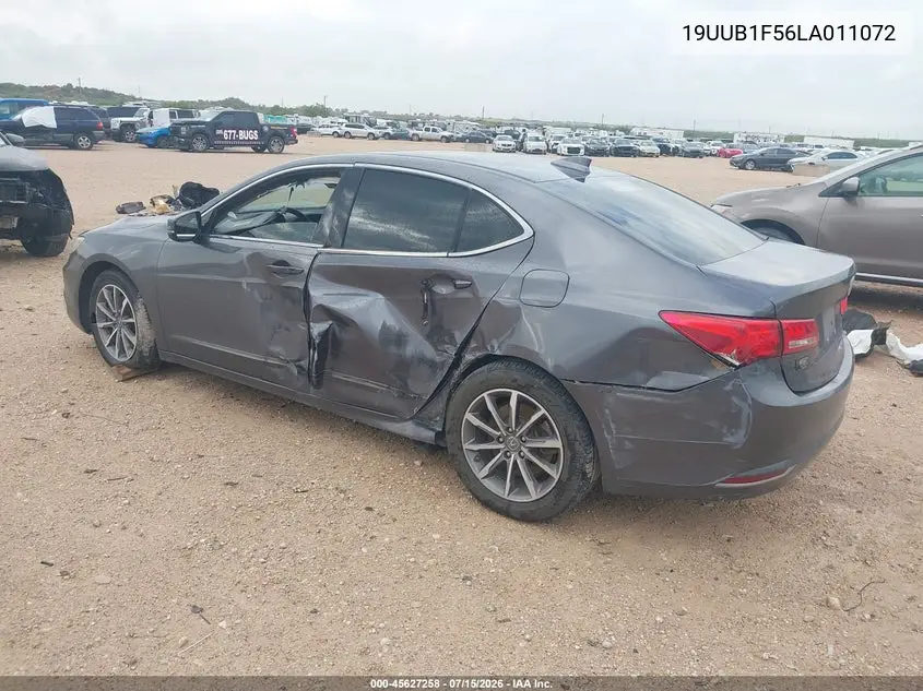 2020 Acura Tlx Tech Package VIN: 19UUB1F56LA011072 Lot: 45627258