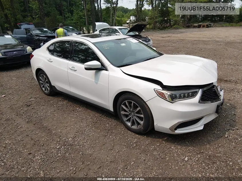 2020 Acura Tlx Tech Package VIN: 19UUB1F55LA006719 Lot: 45630509