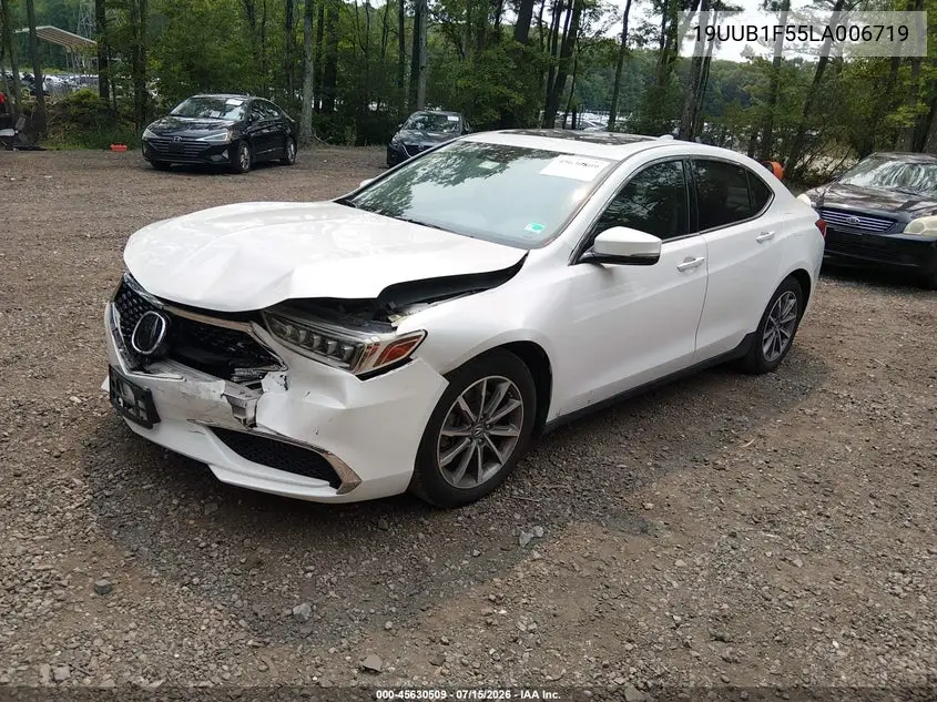2020 Acura Tlx Tech Package VIN: 19UUB1F55LA006719 Lot: 45630509