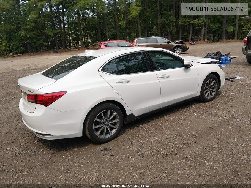2020 Acura Tlx Tech Package VIN: 19UUB1F55LA006719 Lot: 45630509