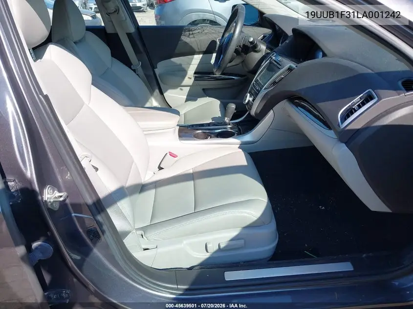 2020 Acura Tlx Standard VIN: 19UUB1F31LA001242 Lot: 45639501