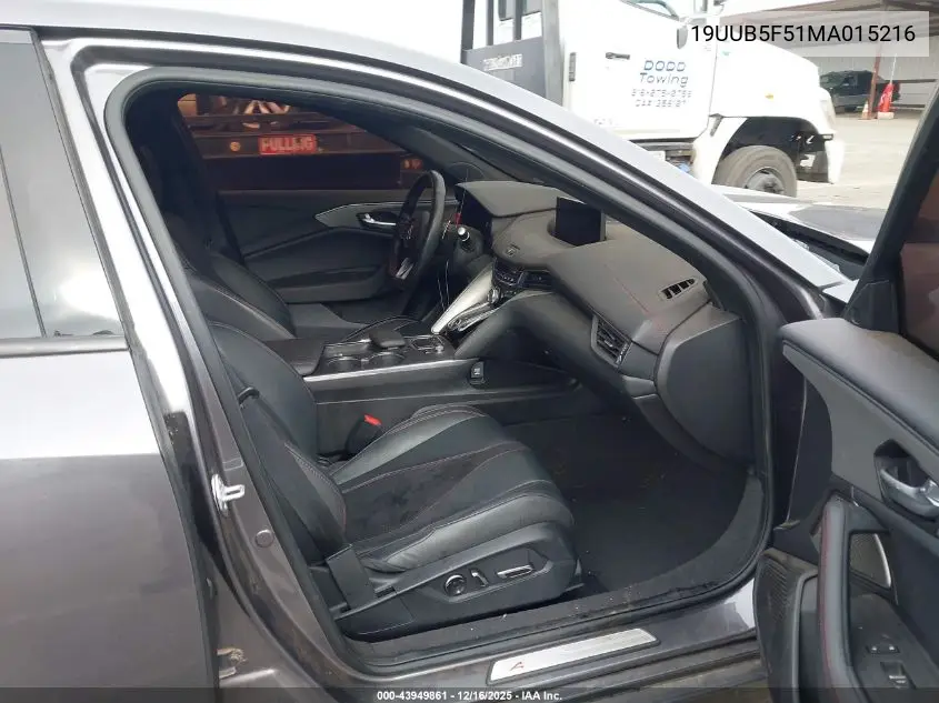 19UUB5F51MA015216 2021 Acura Tlx A-Spec Package