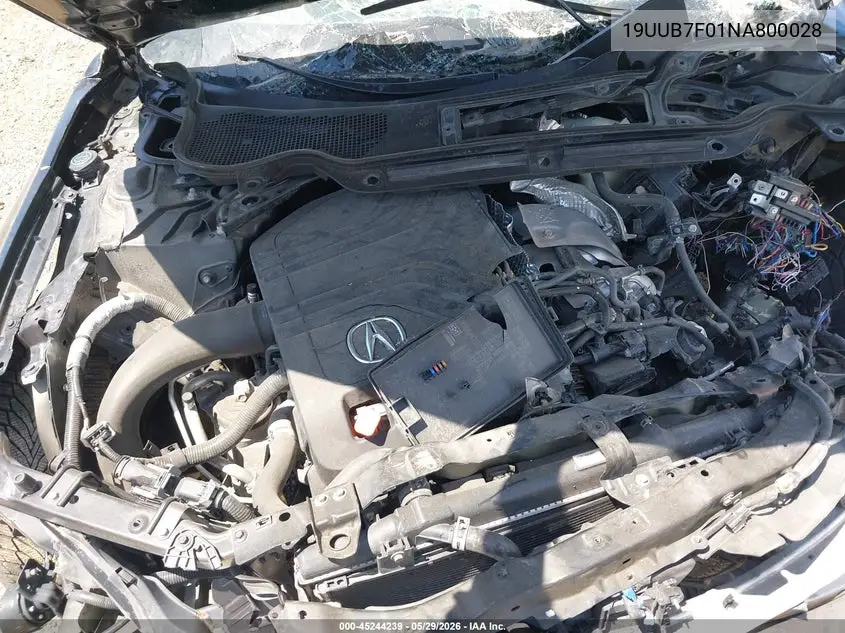 19UUB7F01NA800028 2022 Acura Tlx