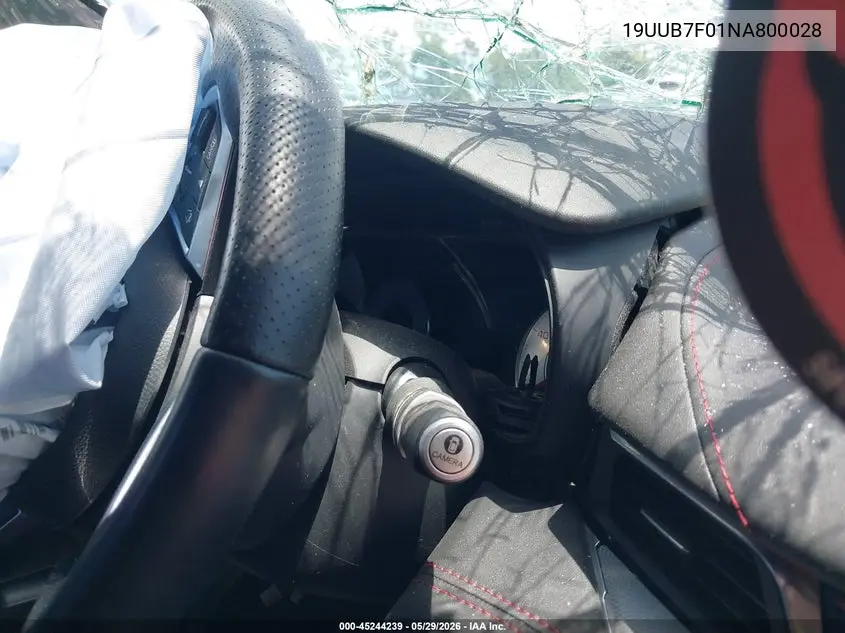19UUB7F01NA800028 2022 Acura Tlx