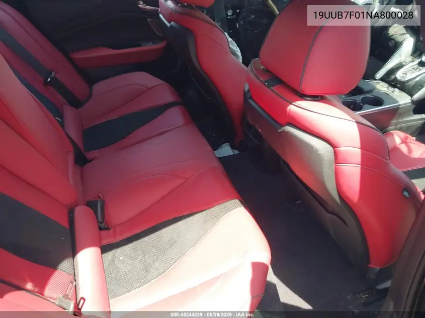 19UUB7F01NA800028 2022 Acura Tlx