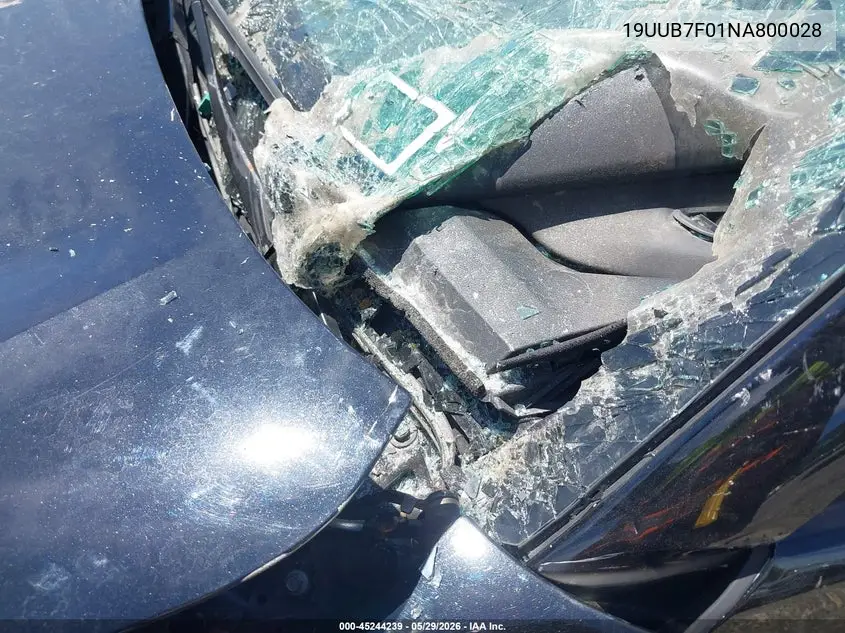 19UUB7F01NA800028 2022 Acura Tlx