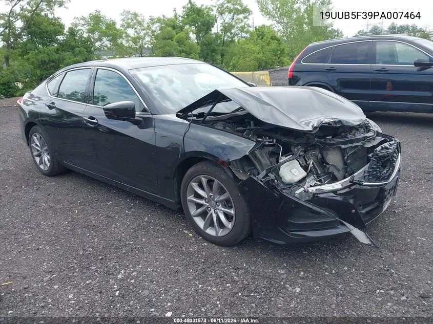 2023 Acura Tlx Standard VIN: 19UUB5F39PA007464 Lot: 45331574