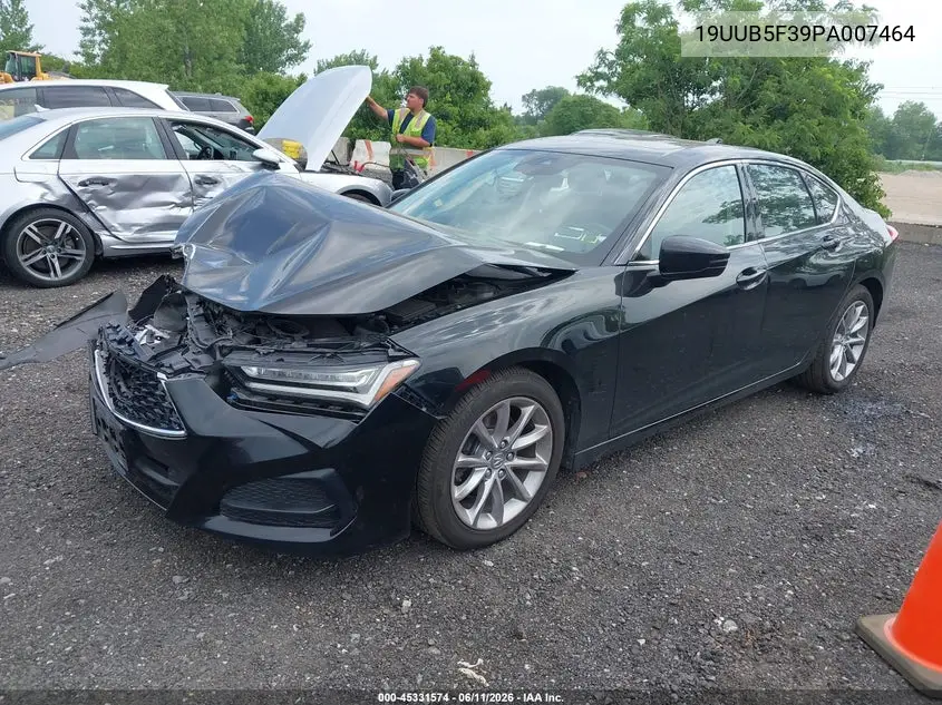 2023 Acura Tlx Standard VIN: 19UUB5F39PA007464 Lot: 45331574