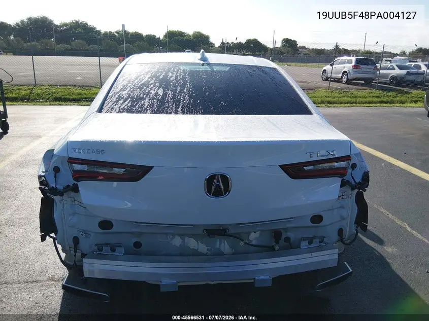 2023 Acura Tlx Technology Package VIN: 19UUB5F48PA004127 Lot: 45566531