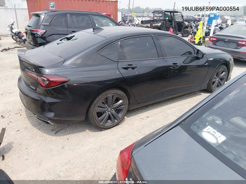 2023 Acura Tlx A-Spec Package VIN: 19UUB6F59PA000554 Lot: 45588731