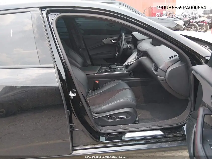 2023 Acura Tlx A-Spec Package VIN: 19UUB6F59PA000554 Lot: 45588731