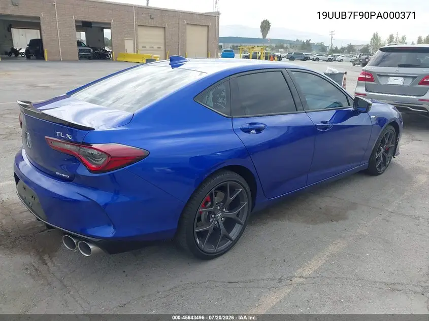 2023 Acura Tlx Type S - Hp Wheel And Tire VIN: 19UUB7F90PA000371 Lot: 45643496